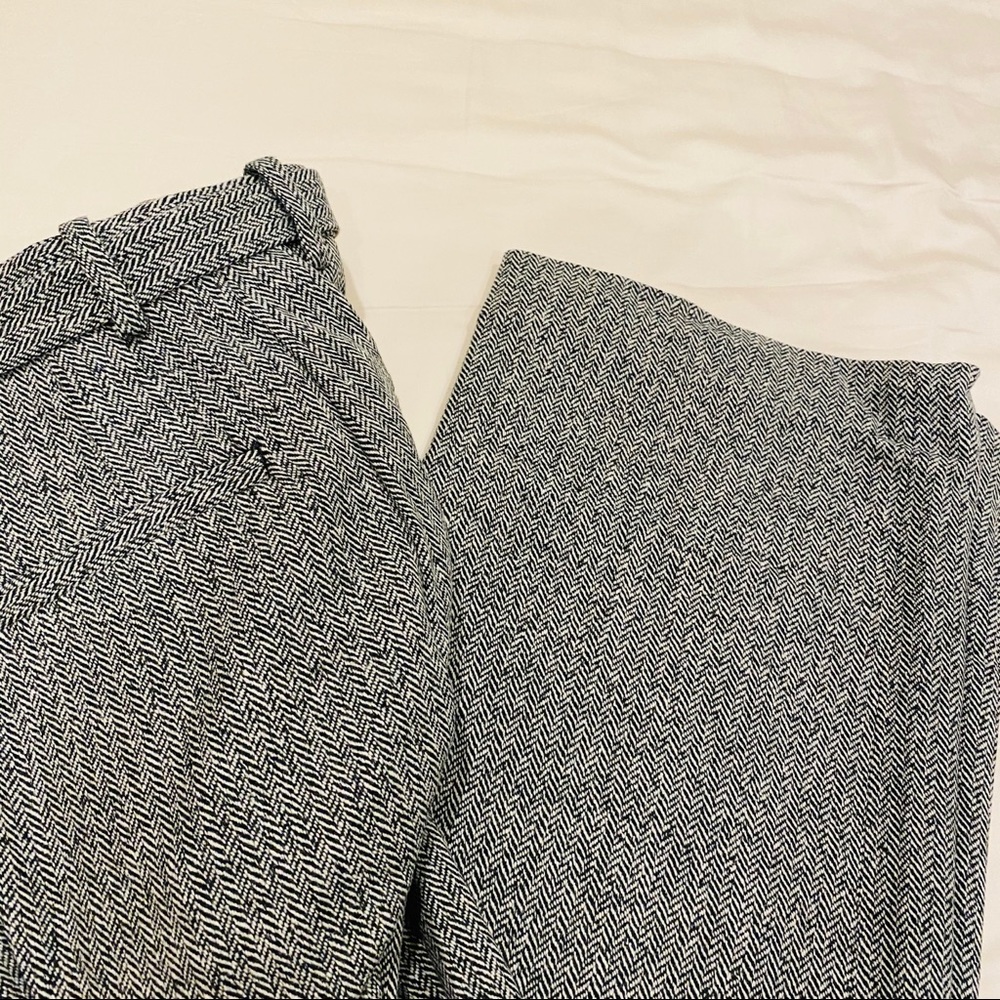 &Other Stories Duo D-ring Herringbone Wool Pants - Picture 8 of 8